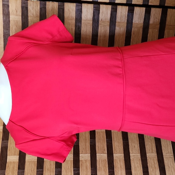 J. Crew red stretch dress - Picture 4 of 7
